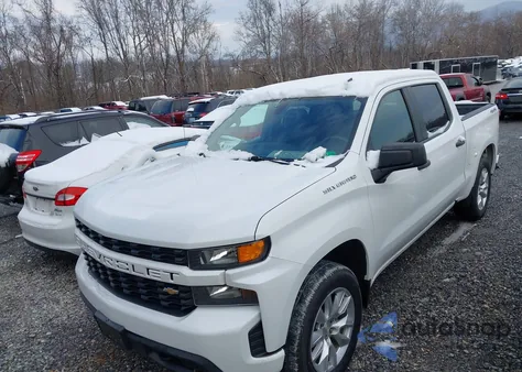 2020 Chevrolet Silverado 1500 4Wd Short Bed Custom from USA, damaged, VIN 1GCUYBEF0LZ251409